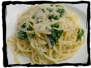 Pasta & Kale framed